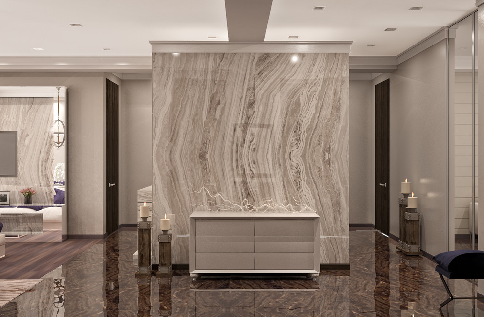 Роскошь, раскрывающаяся благородством натурального камня.