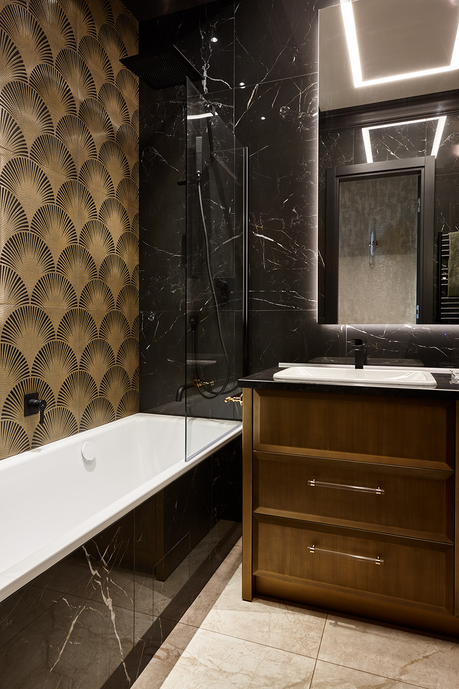 Дизайн двухкомнатной квартиры в ЖК Резиденции Архитекторов