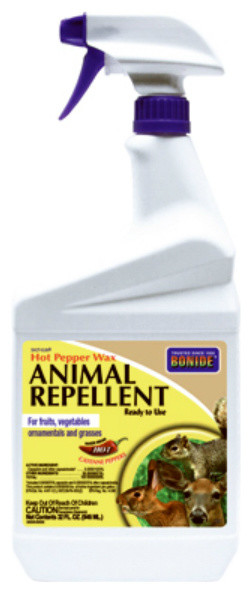 Bonide® 127 Hot Pepper Wax Animal Repellent, Ready-to-Use, 1 Qt