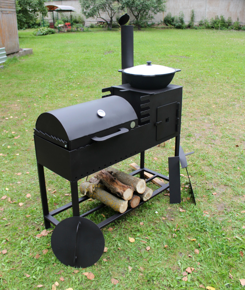 Профессиональный мангал-гриль 7 в 1