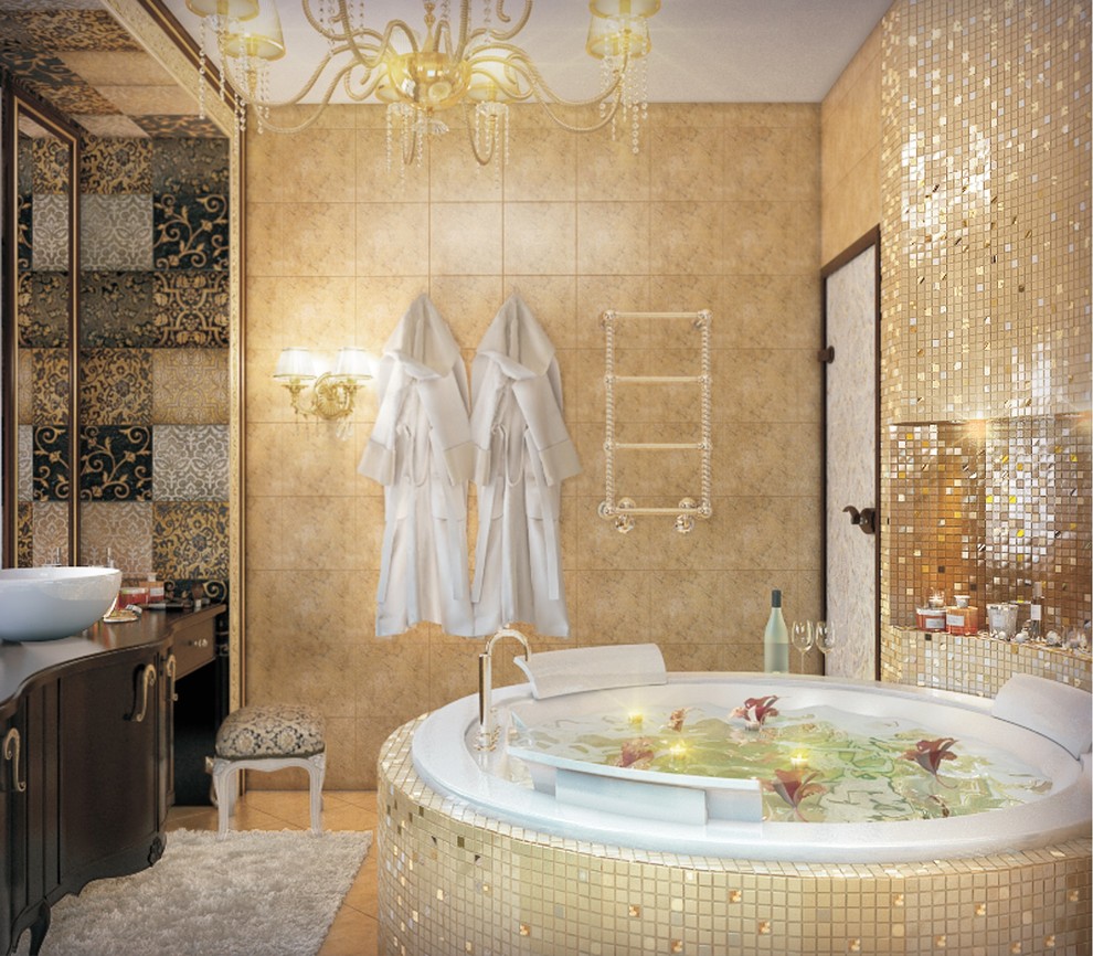 Хозяйская ванная комната (Второй этаж)