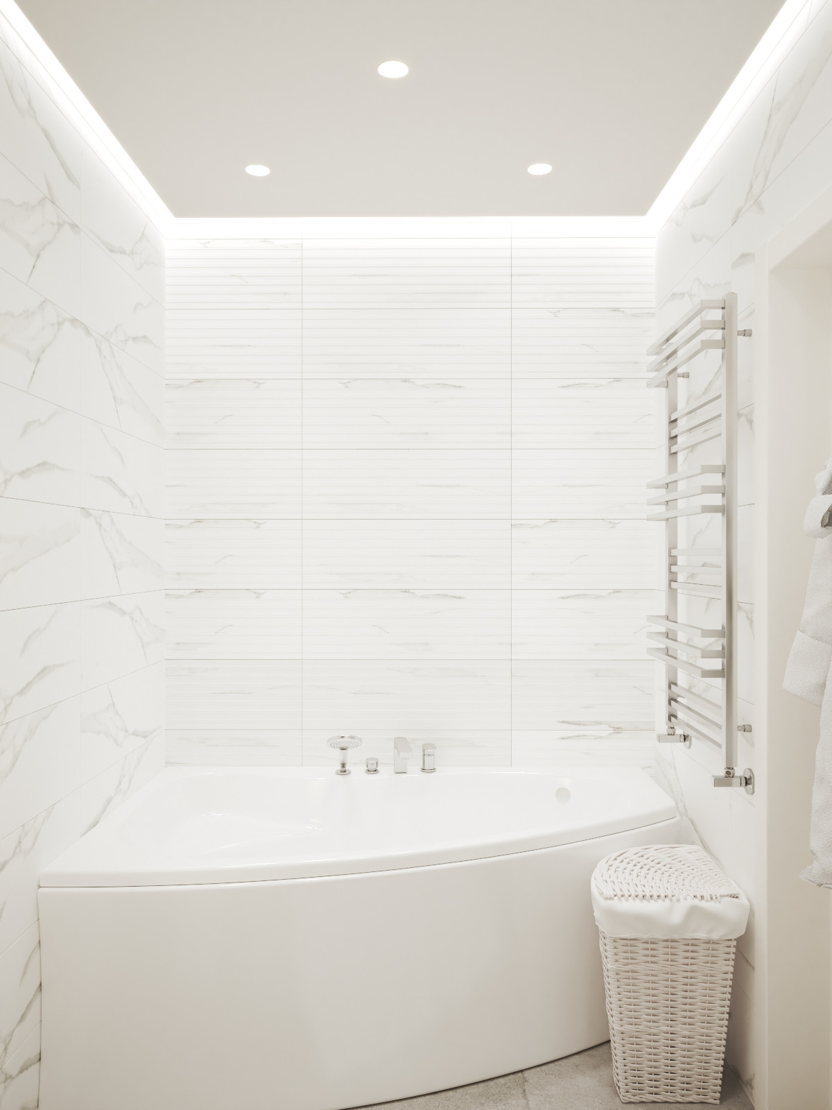 Трехкомнатная квартира №2 / Чебоксары / 2020 год