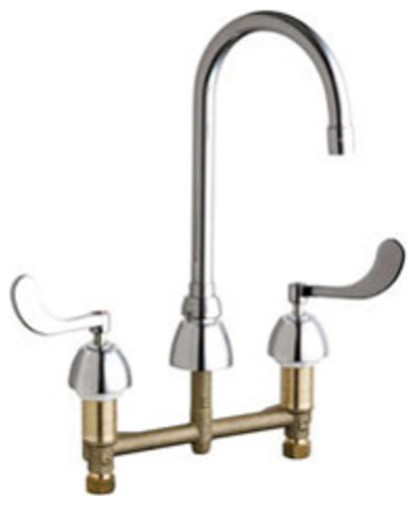 Chicago Faucets 786-E36AB Commercial Grade High Arch Kitchen - Chrome