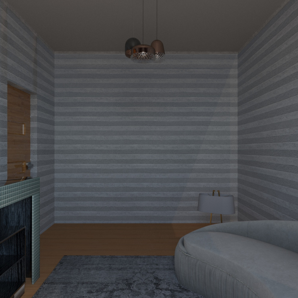 Визуализация Современной Спальни