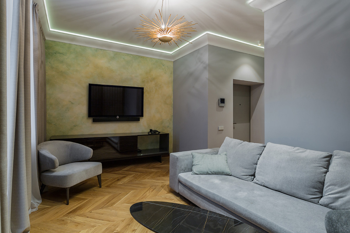 Квартира в статусной московской сталинке от АБ Face Home