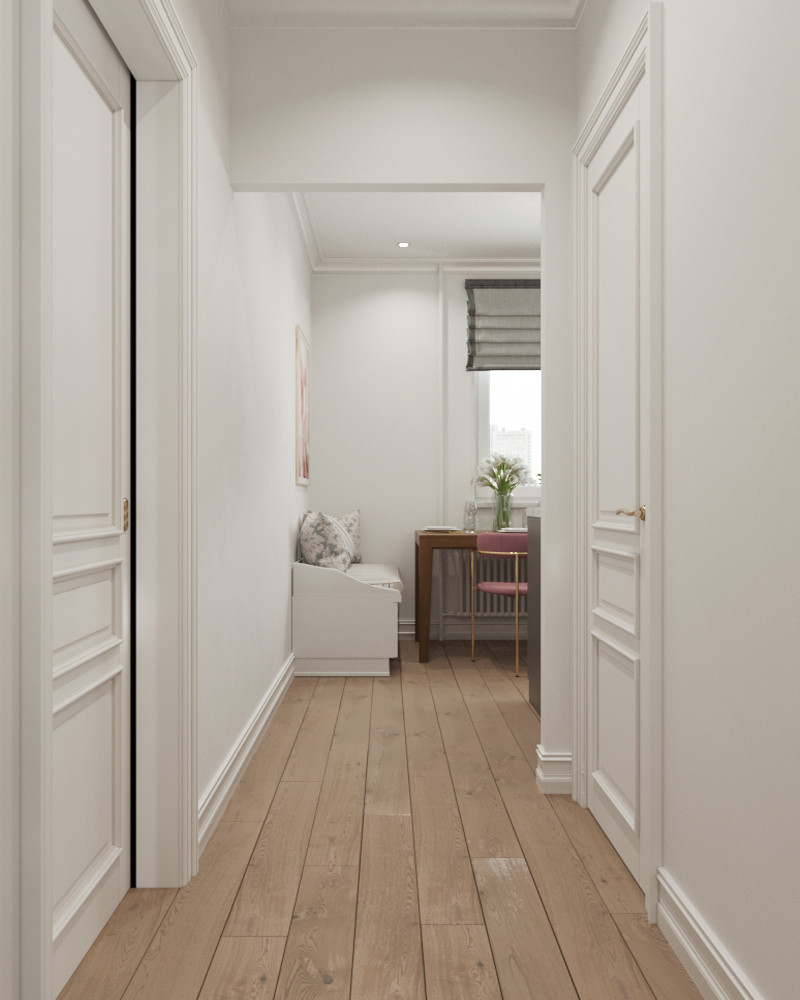 Дизайн однокомнатной квартиры 37 м2