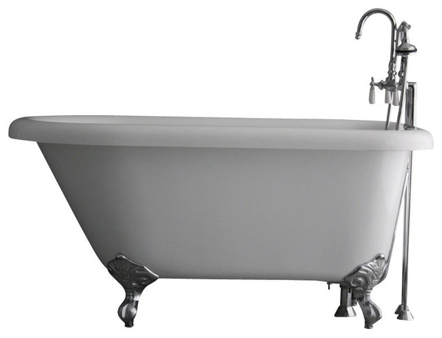 Hotel Collection Classic Clawfoot Bathtub Faucet Set Traditional Clawfoot Bathtub Faucet