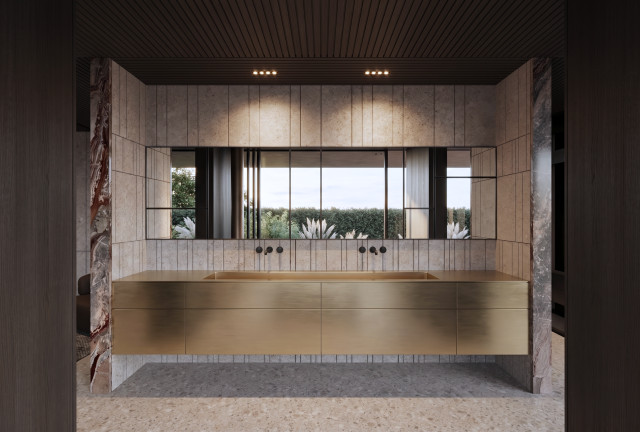 Villa Edelstein modern-badezimmer