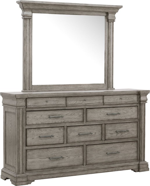 Pulaski Furniture Madison Ridge Dresser With Mirror