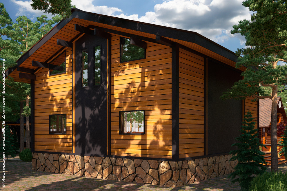 Утро в сосновом лесу