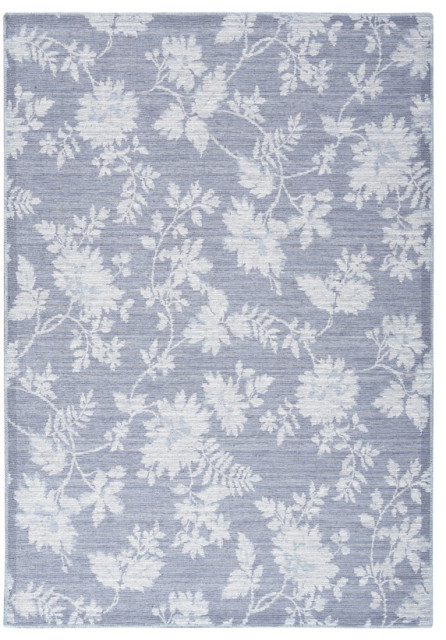 Waverly Washables Collection WAW02 Contemporary Grey Rectangle Area Rug