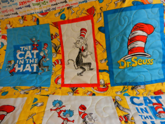 Dr. Seuss Custom-Made Quilt by I Sew Much Time