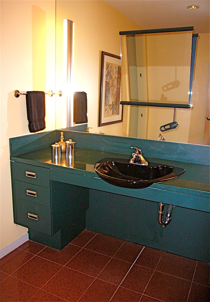 ARCHITECTURAL STYLE - Slab Front Drawers - Transitional ...