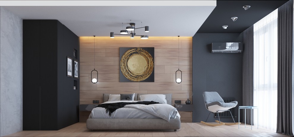 Дизайн проект в ЖК Ясный  3 к кв 107 м2 для молодой семьи