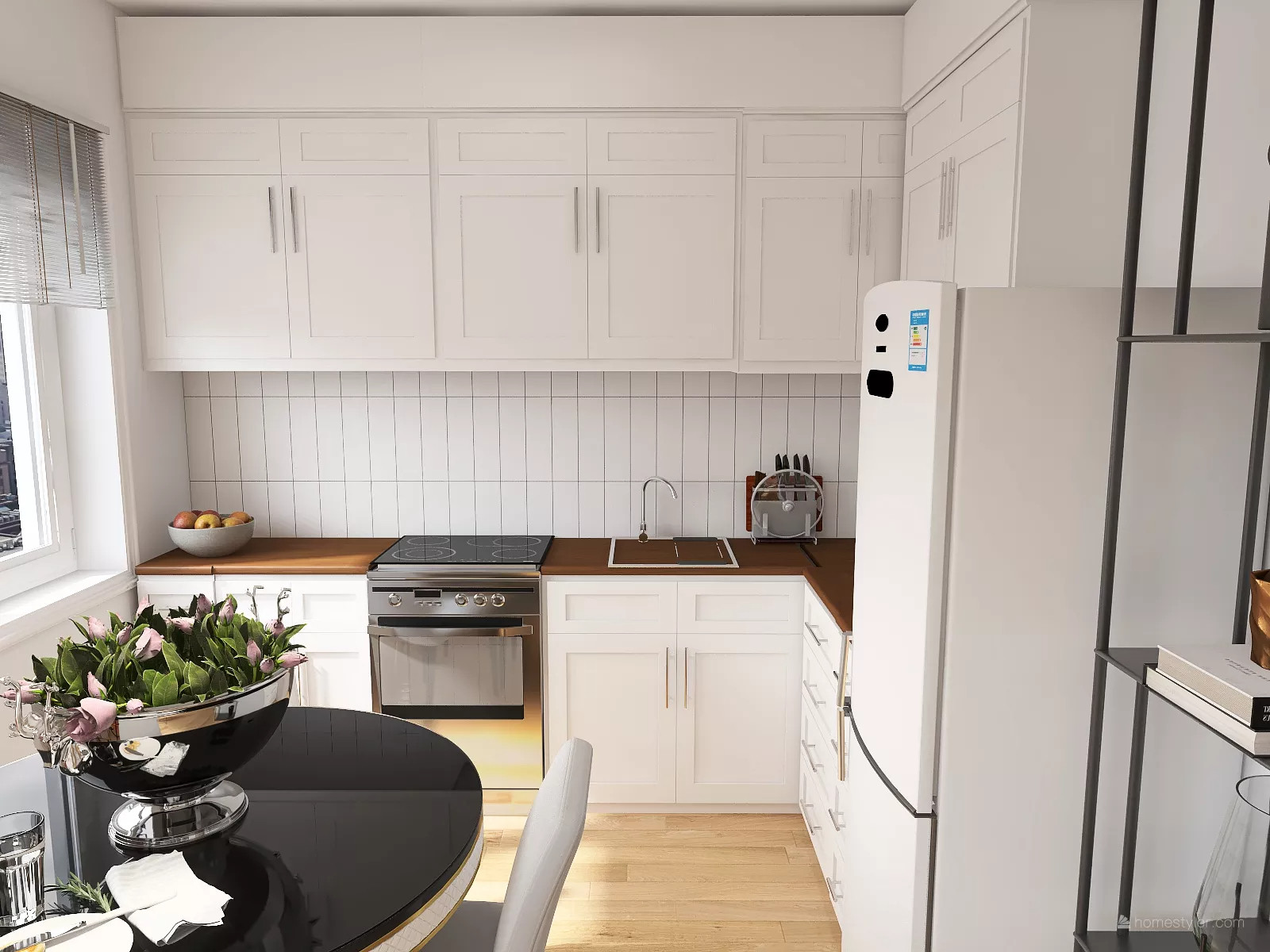 Квартира 57 кв.м. в скандинавском стиле, г. Калининград