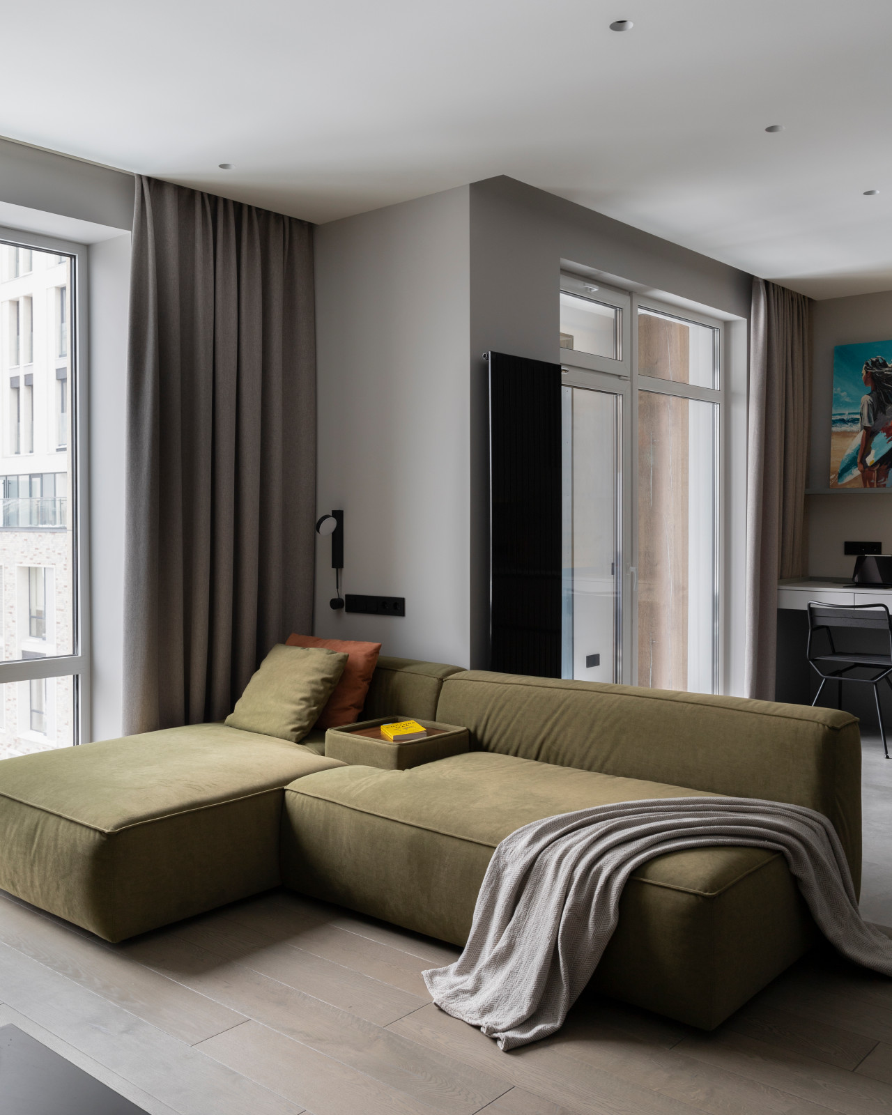 Квартира ЗИЛ. Дизайнер Павел и Светлана Алексеевы