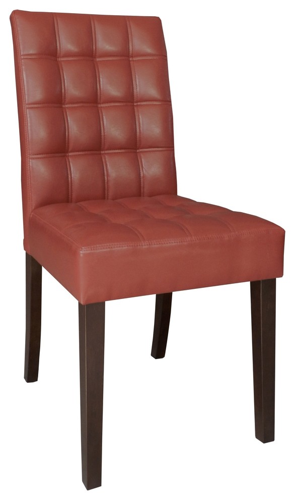 gary side chair in red, set of 2