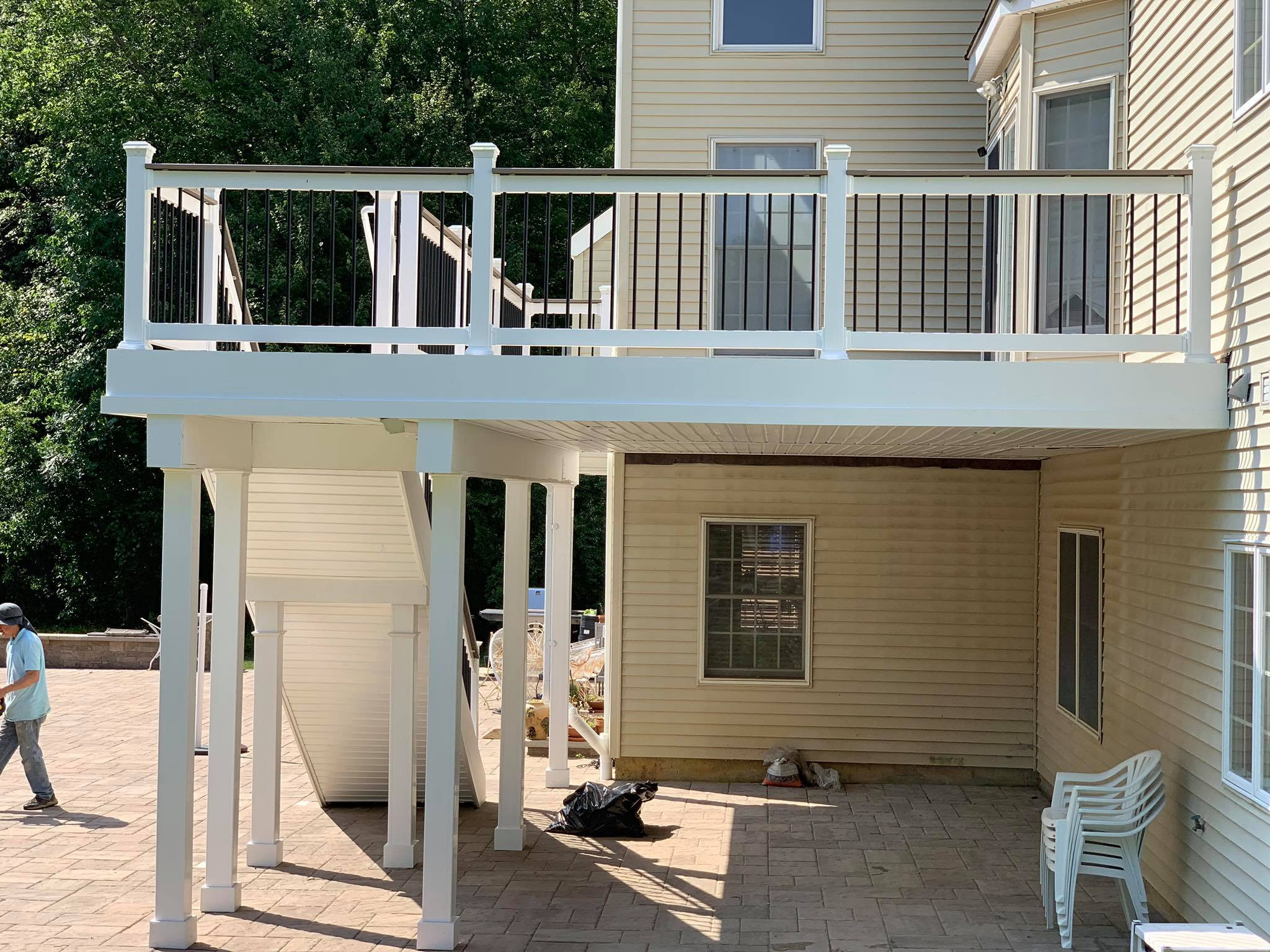 Custom Double Decker Deck