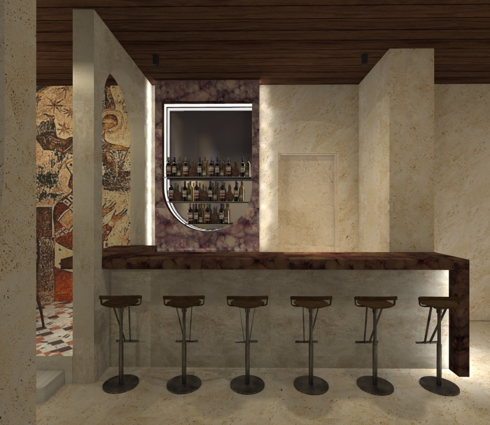 дизайн-проект кафе Вардзия