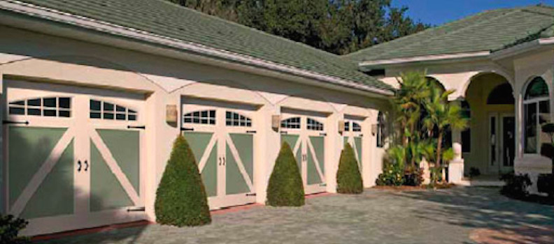 Expansive country attached four-car carport in Baltimore.