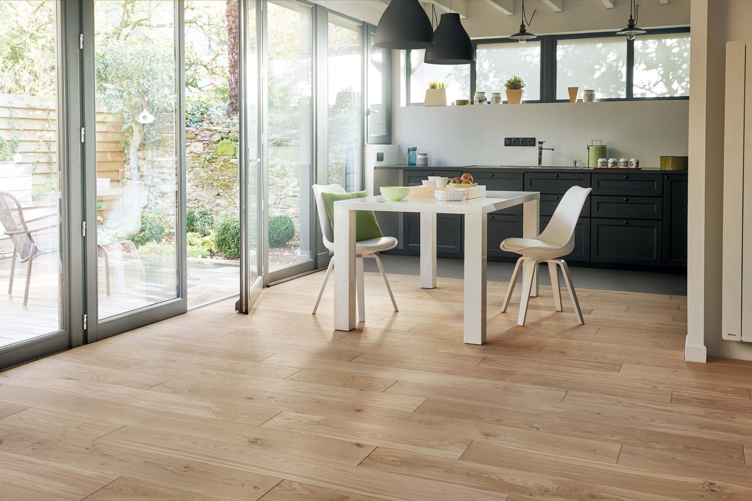 Floor French oak Zenitude Rafia Diva 184 - Engineered wood floor