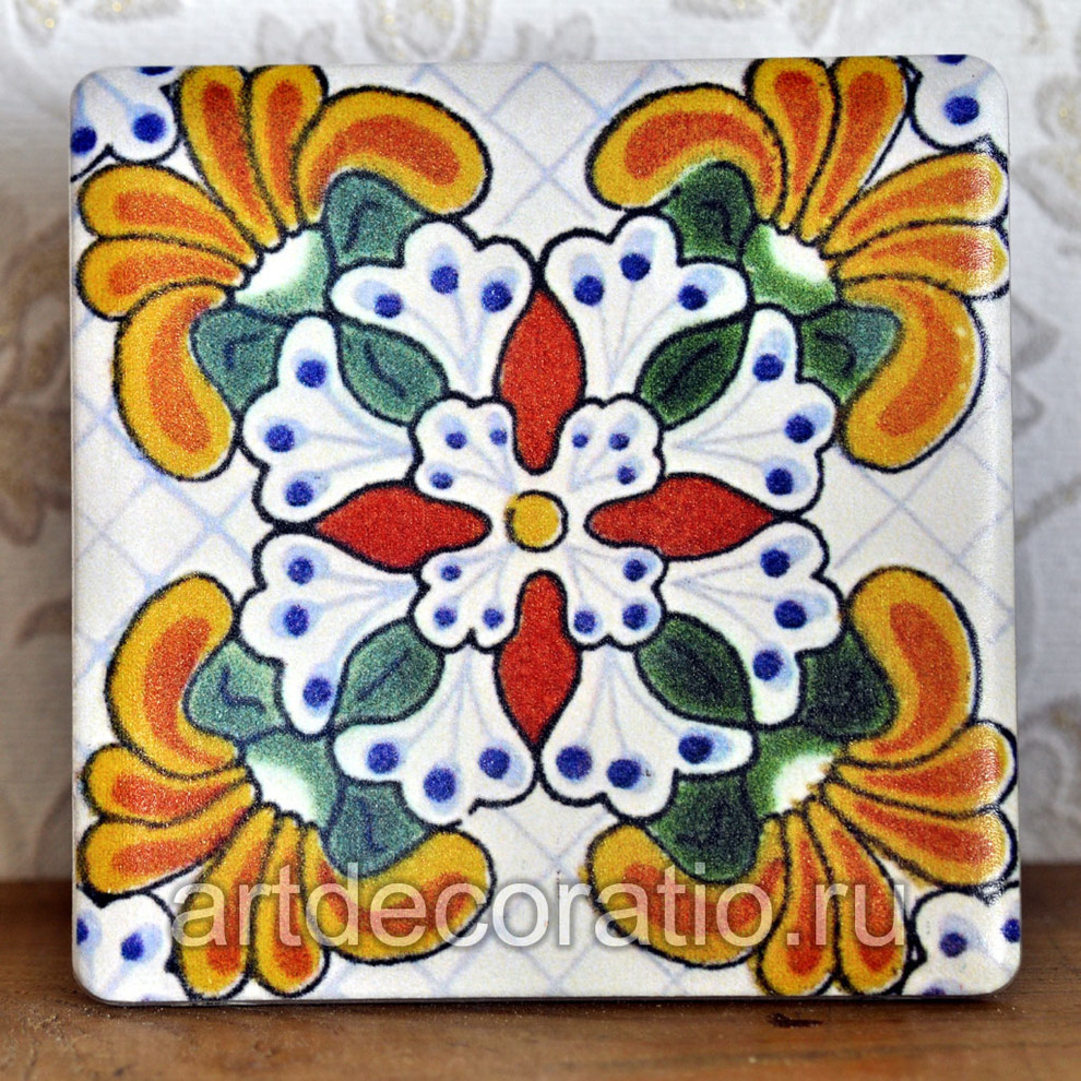Майолика (фотопечать на плитке 100х100 мм)