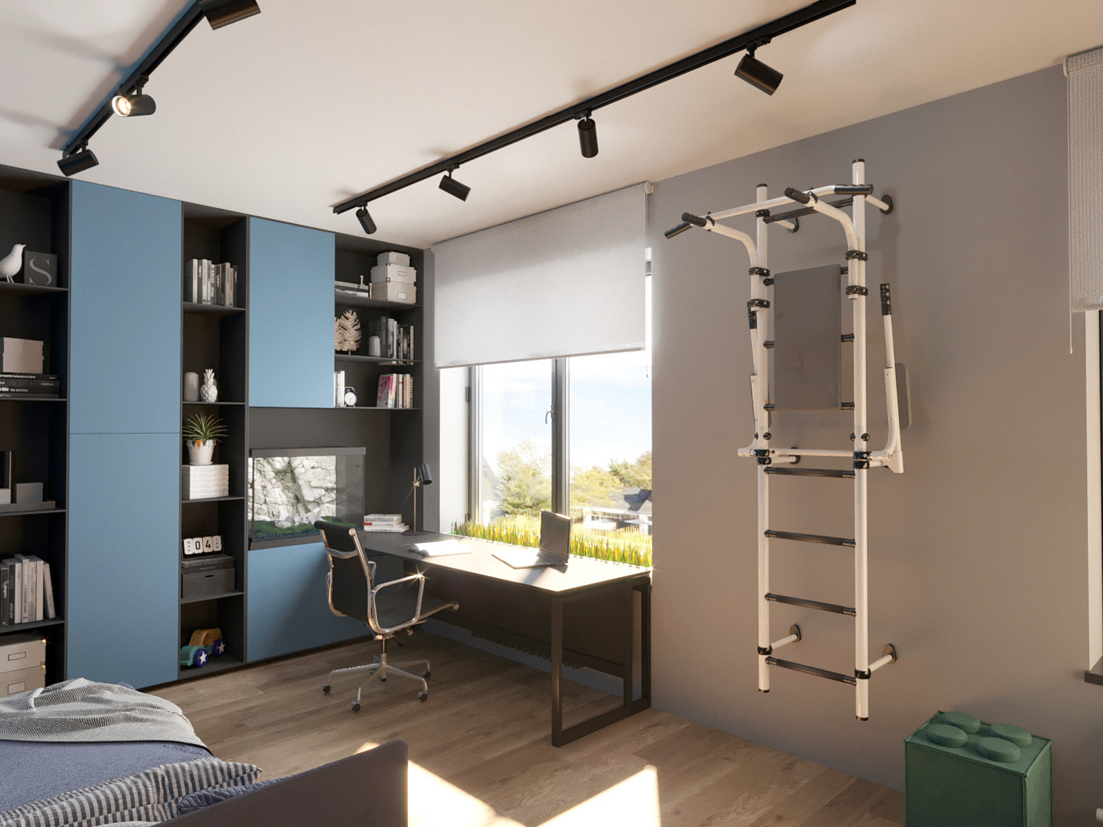 Дом с 2х светной гостиной