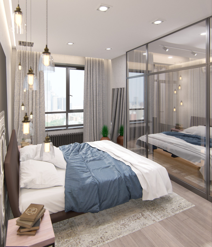 Небольшой лофт для молодой пары