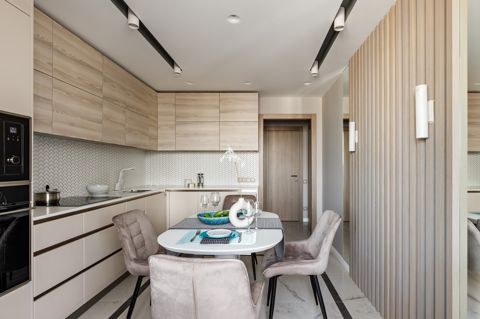 Кухня в проекте Свежий воздух