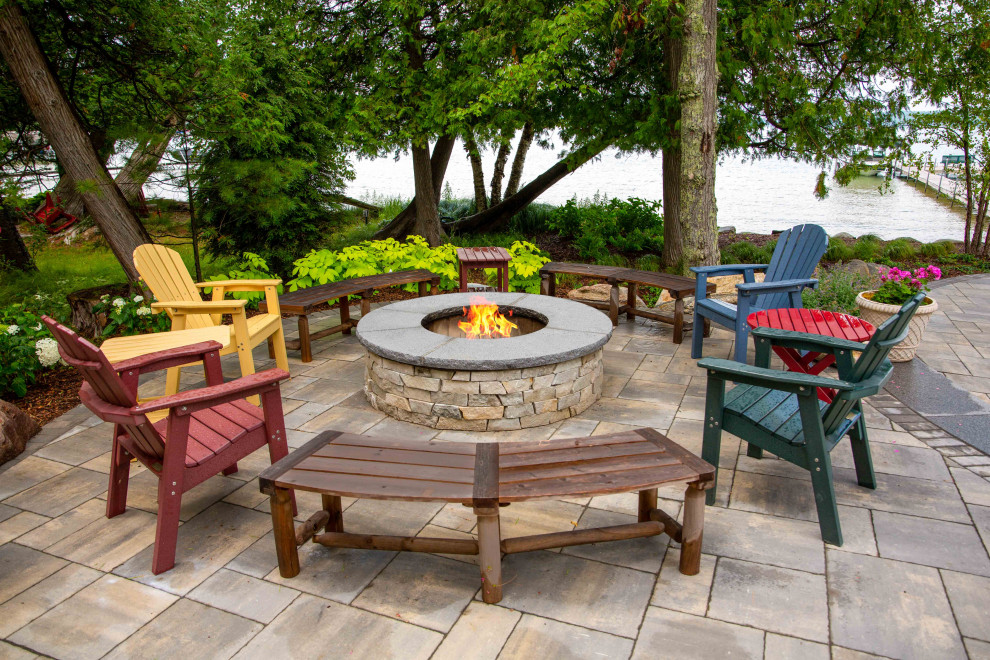 South Shore Walloon Cottage Design Beach Style Patio Other by