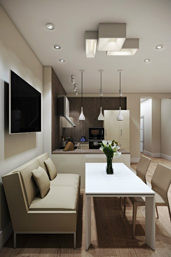 Дизайн трехкомнатной квартиры 85 кв.м.