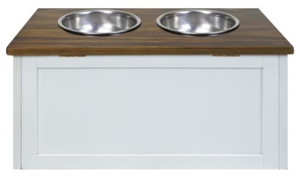 pet feeder with storage