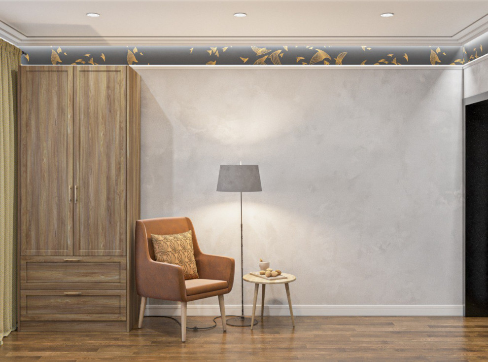 Спальня с деталями востока