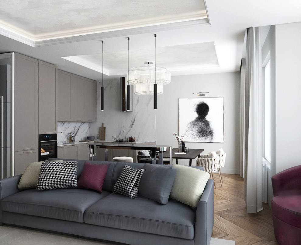 2-х комнатная квартира, 64 кв., ЖК "Царская площадь", 2020 г.