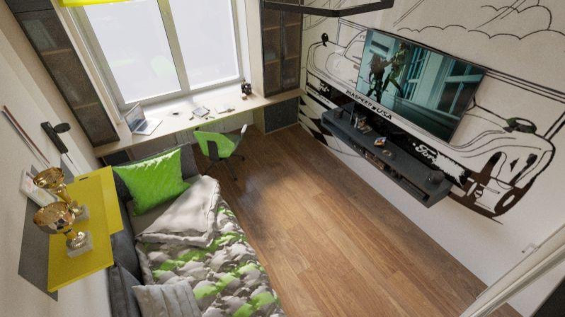 Проект "Детская для чемпиона"