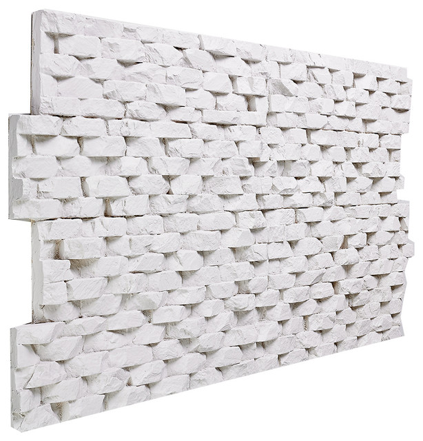 Stone Basket Weave Wall Panel, Almond Traditional Siding And Stone Veneer by Buy Faux Stone