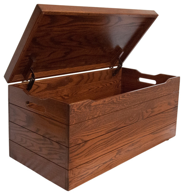 Amish Toy Chest Transitional Kids Storage Benches And Toy Boxes