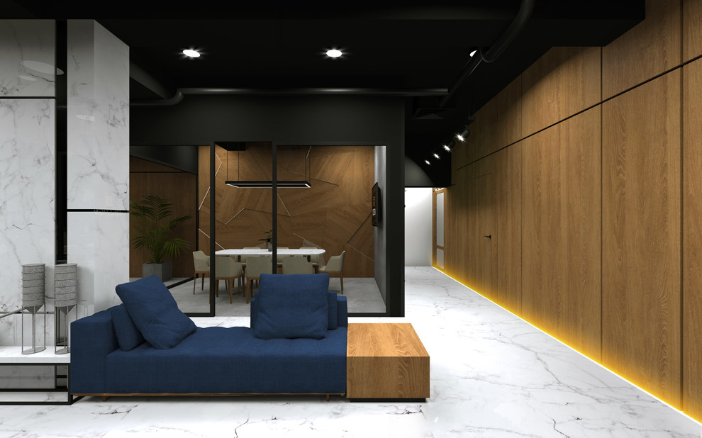 Дизайн офиса итальянский минимализм