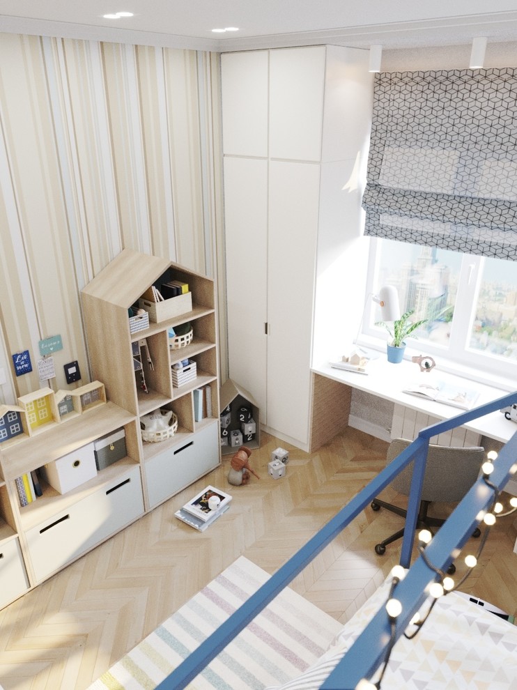 Интерьер детской ЖК "Омега Хаус"