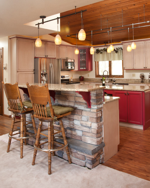 Naylor Kitchen Rustic Kitchen Minneapolis by Kitchens Made Simple