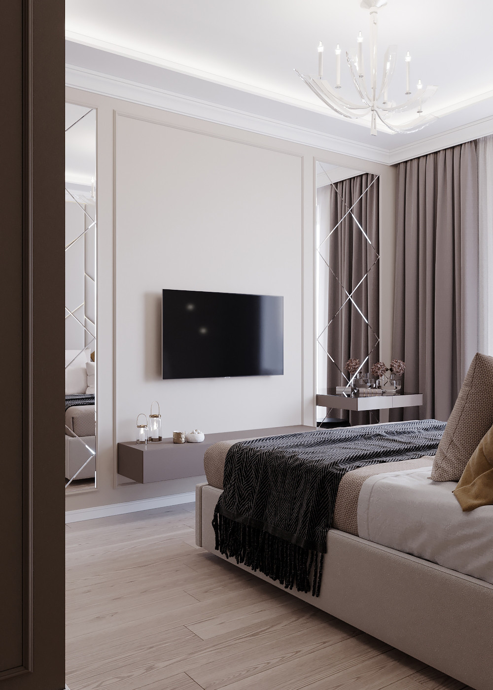 Ждановская 45. Мастер-спальня