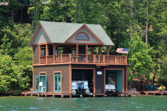 Lake Burton Boat Houses - TraDitional SheD
