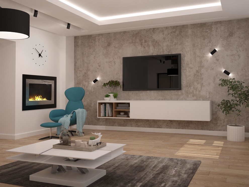 Черно-белый лофт