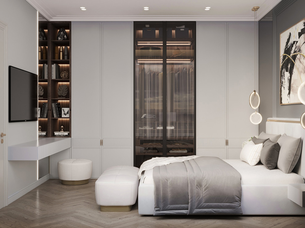 Дизайн-проект жилого дома в ЖК «Сердце Столицы» 80.3 кв.м