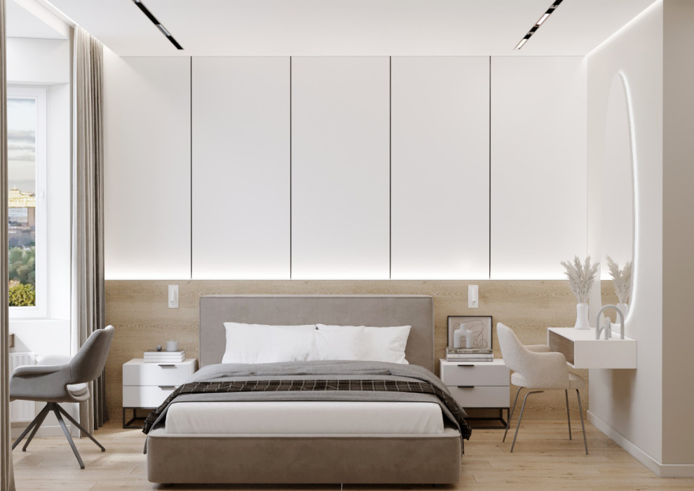 ЖК ЗилАрт дизайн интерьера для семьи из двух человек.