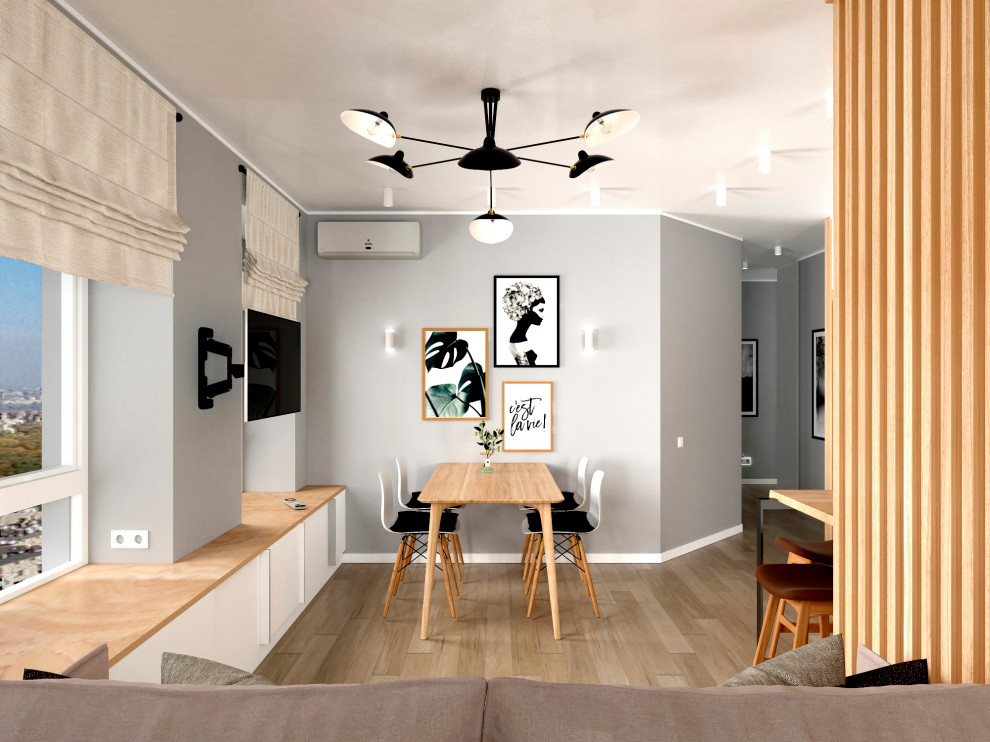 Проект квартиры в скандинавском стиле