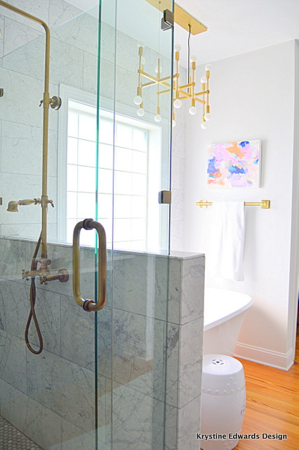 Bathroom - transitional bathroom idea in Charleston