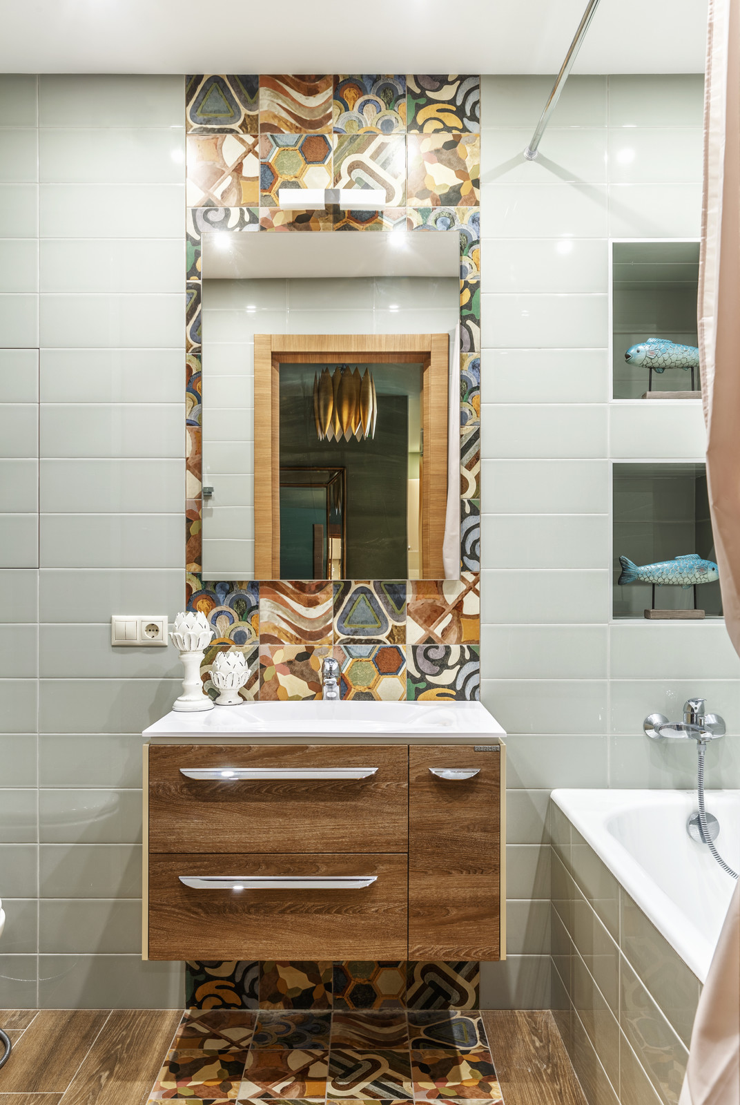 Яркий и смелый интерьер квартиры