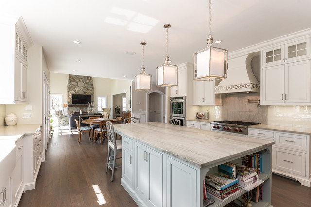 New Home Construction transitional-kitchen