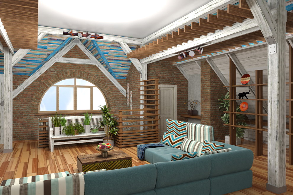 ДОМ С МАНСАРДОЙ